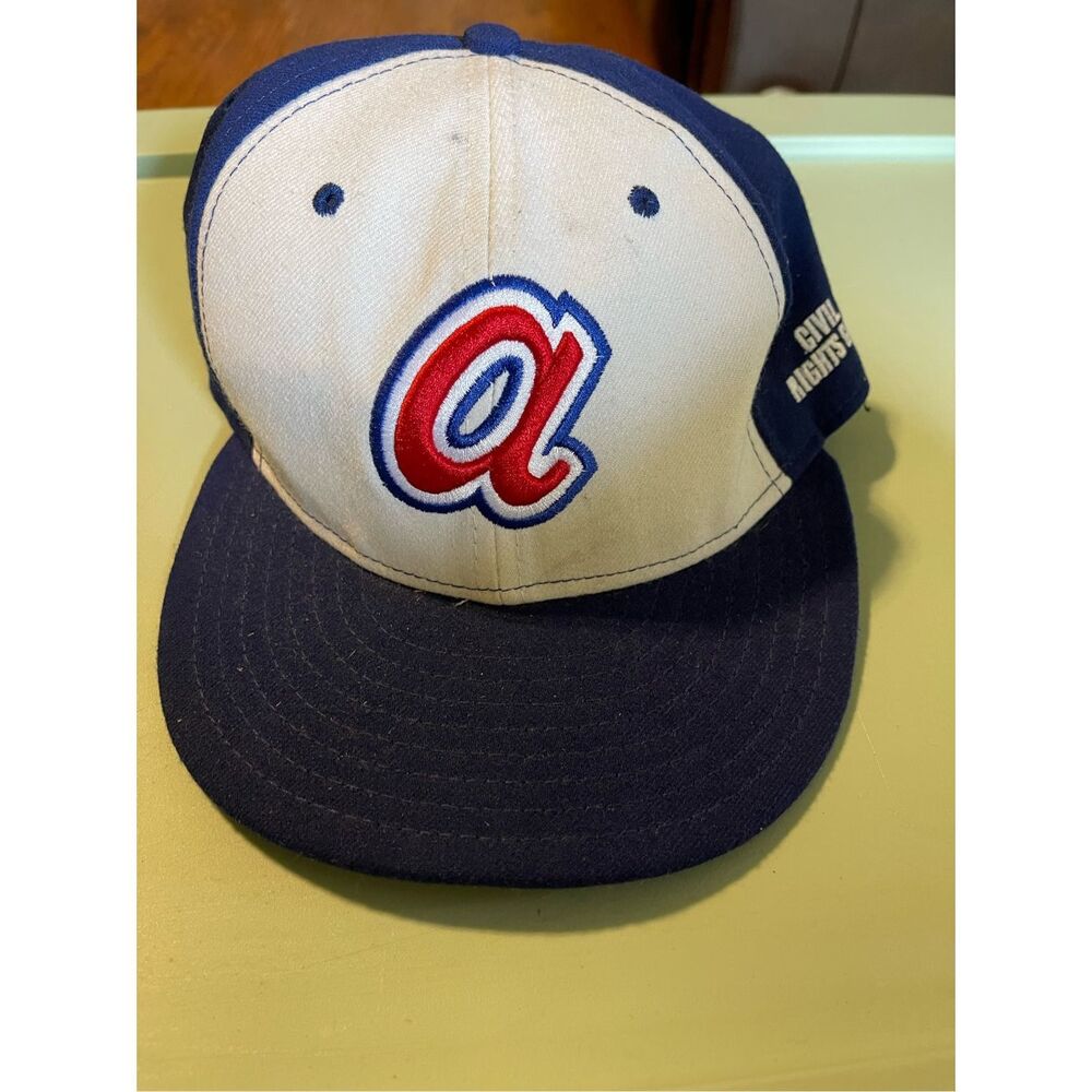 Atlanta Braves Civil Rights Game 59Fifty Hat Sz 7 1/8‎